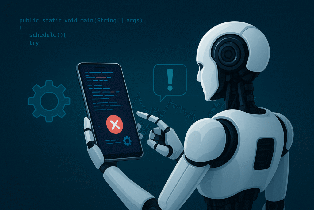 Error-detection-mobile-application-development